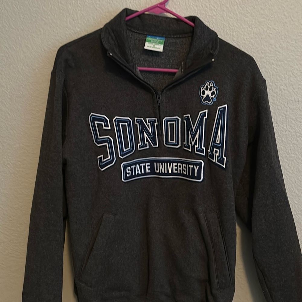 Small Sonoma State Quarter Zip Sweatshirt